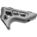 Timber Creek Outdoors M-LOK Enforcer Mini Angled Foregrip - Tungsten - GunMag Warehouse