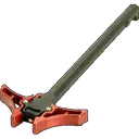 Timber Creek Outdoors AR-10 Enforcer Ambidextrous Charging Handle - Red Anodized - GunMag Warehouse