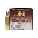 Hornady Superformance Varmint .204 Ruger Ammo 40gr V-Max 50 Rounds - Hornady