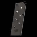 CMC Products Match Grade 1911 Compact .45 ACP 7-Round Black Oxide Magazine - GunMag Warehouse