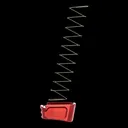 Tyrant Designs +2 Magazine Extension for Glock 43 Pistols - RED - GunMag Warehouse