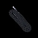 Dark Energy USB-C to USB-C Paracord Cable - Black - Dark Energy