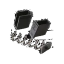 XTech Tactical MTX +5 Magazine Extension for HK VP9 / P30 - Xtech Tactical