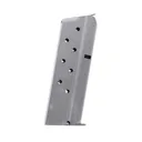 Metalform 1911 Officer .38 Super Stainless Steel 8-Round Magazine w/ Welded Base Plate / Flat Follower - GunMag Warehouse
