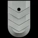 Tyrant Designs Glock 43X / 48 SA 15 Magazine Base Plate (GRAY) - GunMag Warehouse