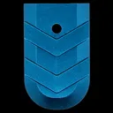 Tyrant Designs Glock 43X / 48 SA 15 Magazine Base Plate (BLUE) - GunMag Warehouse
