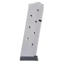 Metalform 1911 Government .45 ACP Stainless Steel 8-Round Magazine w/ Removeable Base Plate / Flat Pro Follower - GunMag Warehouse