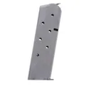 Metalform Standard 1911 Government .45 ACP Stainless Steel 7-Round Magazine w/ Welded Base Plate / Flat Follower - GunMag Warehouse