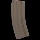 ASC AR-15 .223 / 5.56 10/30-Round Stainless Steel Magazine - FDE - GunMag Warehouse
