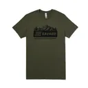Savage Arms Landscape T-Shirt -Olive - 2XL - GunMag Warehouse
