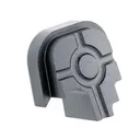 Tyrant Designs Shield Slide Cover Plate - Gray - GunMag Warehouse