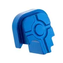 Tyrant Designs Shield Slide Cover Plate - Blue - GunMag Warehouse