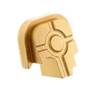 Tyrant Designs Shield Slide Cover Plate - Gold - GunMag Warehouse