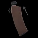 Bulgarian AK-74 5.45x39mm 30-Round Reinforced Steel Lug Polymer Magazine - Plum - GunMag Warehouse