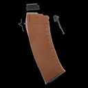 Bulgarian AK-74 5.45x39mm 30-Round Reinforced Steel Lug Polymer Magazine - FDE - GunMag Warehouse