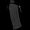 Bulgarian AK-74 5.56x45mm 30-Round Reinforced Steel Lug Polymer Magazine - Black - GunMag Warehouse