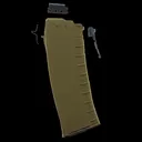 Bulgarian AK-74 5.56x45mm 30-Round Reinforced Steel Lug Polymer Magazine - OD Green - GunMag Warehouse