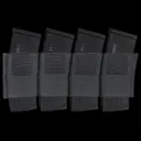 ACETAC Gear AR-15 Quadruple Magazine Insert - BLK - GunMag Warehouse
