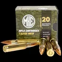 MKE 7.62x51mm NATO Ammo 147gr M80 Ball FMJ-BT 20 Rounds - Century Arms