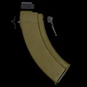 Bulgarian AK-47 7.62x39mm 30-Round Reinforced Steel Lug Polymer Magazine - ODG - GunMag Warehouse