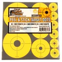 Pro-Shot Products Assorted 1" / 2" / 3" Bull's-Eye Peel & Stick Target 10-Pack - GunMag Warehouse