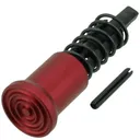 TacFire AR-15 Aluminum Forward Assist - Red - GunMag Warehouse