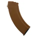 Bulgarian AK-47 7.62x39mm 30-Round Steel Lined Polymer Magazine - FDE - GunMag Warehouse