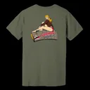 GunMag Pin-Up Short Sleeve T-Shirt - Green w/ BLK Logo - S - GunMag Warehouse