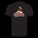 GunMag Pin-Up Short Sleeve T-Shirt - Black w/ RED Logo - S - GunMag Warehouse