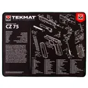 TekMat Ultra Premium Handgun Cleaning Mat CZ-75 - Tekmat
