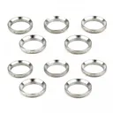 TacFire AR-10 .308 / 7.62x51 Muzzle Brake Crush Washers - 10 Pack - Silver - Tacfire