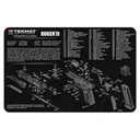 TekMat Handgun Cleaning Mat Ruger SR9 (SR40) - Tekmat
