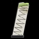 ETS .40 S&W Rapid Recognition System for Glock Magazines 2-Pack - Green - GunMag Warehouse