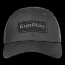 GunMag Logo Range Snapback Hat - Tonal Black - GunMag Warehouse