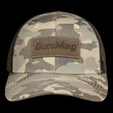 GunMag Logo Range Snapback Hat - Vintage Camo with Black Logo - GunMag Warehouse
