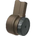 Warrior Systems AR-15 .223 / 5.56 10-Round Drum Magazine - Midnight Bronze - GunMag Warehouse