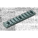 Timber Creek Outdoors M-LOK 9 Slot Picatinny Rail - Tungsten - GunMag Warehouse