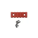 Timber Creek Outdoors M-LOK 5 Slot Picatinny Rail - Red Anodized - Timber Creek