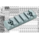Timber Creek Outdoors M-LOK 5 Slot Picatinny Rail - Tungsten - GunMag Warehouse