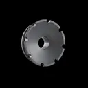 Dead Air R-Series Nomax .33 Front Cap - Black - Dead Air Silencers