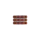 Woox Teardrop M-LOK 2-Slot Rail Covers - 3 Pack - GunMag Warehouse