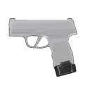 XTech Tactical MTX +0 Magazine Extension for 10-Round Sig Sauer P365 Pistols - XTech Tactical