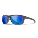 Wiley X WX Kingpin Polarized Shooting Glasses - Blue - GunMag Warehouse