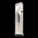 Atlas Gunworks 2011 Competition Stainless Steel .40 S&W 20-Round 140mm Magazine - Black - GunMag Warehouse