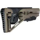 DMA Inc. XTS AR-15 Mil-Spec Carbine Stock w/ Cheek Rest - Flat Dark Earth - GunMag Warehouse
