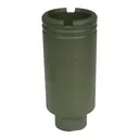 DMA Inc. XTS Flash Cone .223 / 5.56 Large Muzzle Brake - 1/2x28 - Olive Drab Green - GunMag Warehouse