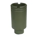 DMA Inc. XTS Flash Cone .223 / 5.56 Medium Muzzle Brake - 1/2x28 - Olive Drab Green - GunMag Warehouse