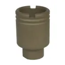 DMA Inc. XTS Flash Cone .223 / 5.56 Small Muzzle Brake - 1/2x28 - Flat Dark Earth - GunMag Warehouse