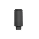 DMA Inc. XTS Flash Cone 9mm Large Muzzle Brake - 1/2x36 - Black - GunMag Warehouse