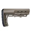 DMA Inc. XTS-101 AR-15 Skeletonized Mil-Spec Carbine Stock - Flat Dark Earth - GunMag Warehouse